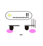 Cute Power Lashed Emoticons(En)（個別スタンプ：19）