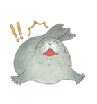 のんびりアザラシさん。（個別スタンプ：14）