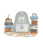 のんびりアザラシさん。（個別スタンプ：28）