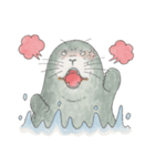 のんびりアザラシさん。（個別スタンプ：32）