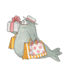 のんびりアザラシさん。（個別スタンプ：38）