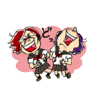 笹の葉ヘアとその仲間（個別スタンプ：19）