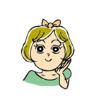 笹の葉ヘアとその仲間（個別スタンプ：36）