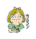 笹の葉ヘアとその仲間（個別スタンプ：37）
