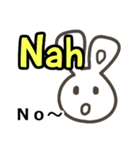 使って身につく英会話vol.4 略語スラング編（個別スタンプ：14）