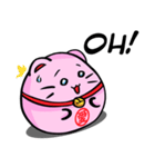 Pinky Maneki Neko - God of Love（個別スタンプ：9）