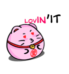 Pinky Maneki Neko - God of Love（個別スタンプ：33）