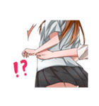 百合女子生（個別スタンプ：11）