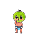 Melon with the diaper（個別スタンプ：2）