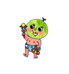 Melon with the diaper（個別スタンプ：11）