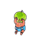 Melon with the diaper（個別スタンプ：14）