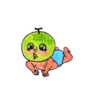 Melon with the diaper（個別スタンプ：22）