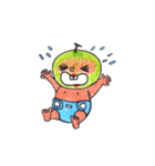 Melon with the diaper（個別スタンプ：24）