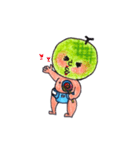 Melon with the diaper（個別スタンプ：25）