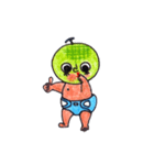 Melon with the diaper（個別スタンプ：27）
