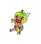 Melon with the diaper（個別スタンプ：28）