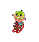 Melon with the diaper（個別スタンプ：31）