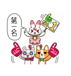 Egg kitty friends not normal Daily life3（個別スタンプ：28）