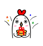 A crooked chicken - life（個別スタンプ：26）