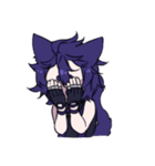 黒猫のグレゴリー（個別スタンプ：3）