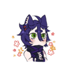黒猫のグレゴリー（個別スタンプ：10）