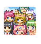 ドット絵ランド2（個別スタンプ：40）