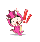 Nu new and Mascos Dinosaur（個別スタンプ：2）