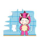 Nu new and Mascos Dinosaur（個別スタンプ：6）