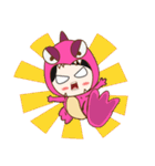 Nu new and Mascos Dinosaur（個別スタンプ：17）