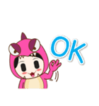 Nu new and Mascos Dinosaur（個別スタンプ：20）