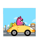Nu new and Mascos Dinosaur（個別スタンプ：22）