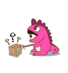 Nu new and Mascos Dinosaur（個別スタンプ：24）