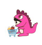 Nu new and Mascos Dinosaur（個別スタンプ：39）