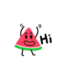 Take it easy Mr. Watermelon！（個別スタンプ：1）