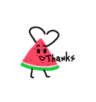 Take it easy Mr. Watermelon！（個別スタンプ：2）