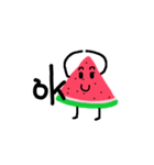 Take it easy Mr. Watermelon！（個別スタンプ：5）