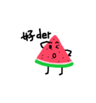 Take it easy Mr. Watermelon！（個別スタンプ：7）