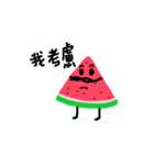 Take it easy Mr. Watermelon！（個別スタンプ：18）