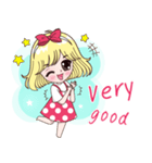 Boobib Little Cute Girl（個別スタンプ：17）