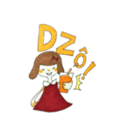 ベトナムガール（個別スタンプ：8）