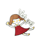 ベトナムガール（個別スタンプ：9）