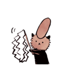 何かに目覚めたラッコ（個別スタンプ：19）