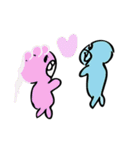 子ども作 こどもあざらし（個別スタンプ：21）
