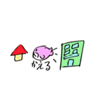 子ども作 こどもあざらし（個別スタンプ：24）