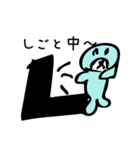 子ども作 こどもあざらし（個別スタンプ：40）