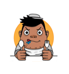 I'm Fat.（個別スタンプ：6）