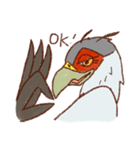 GALA the Secretary bird（個別スタンプ：3）