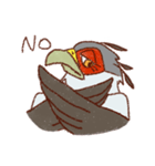 GALA the Secretary bird（個別スタンプ：4）