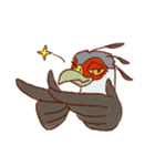 GALA the Secretary bird（個別スタンプ：35）