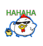 ニワトリ親子（個別スタンプ：32）